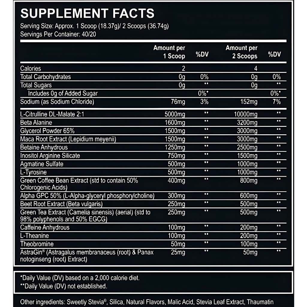 Full Stack Pre-Workout